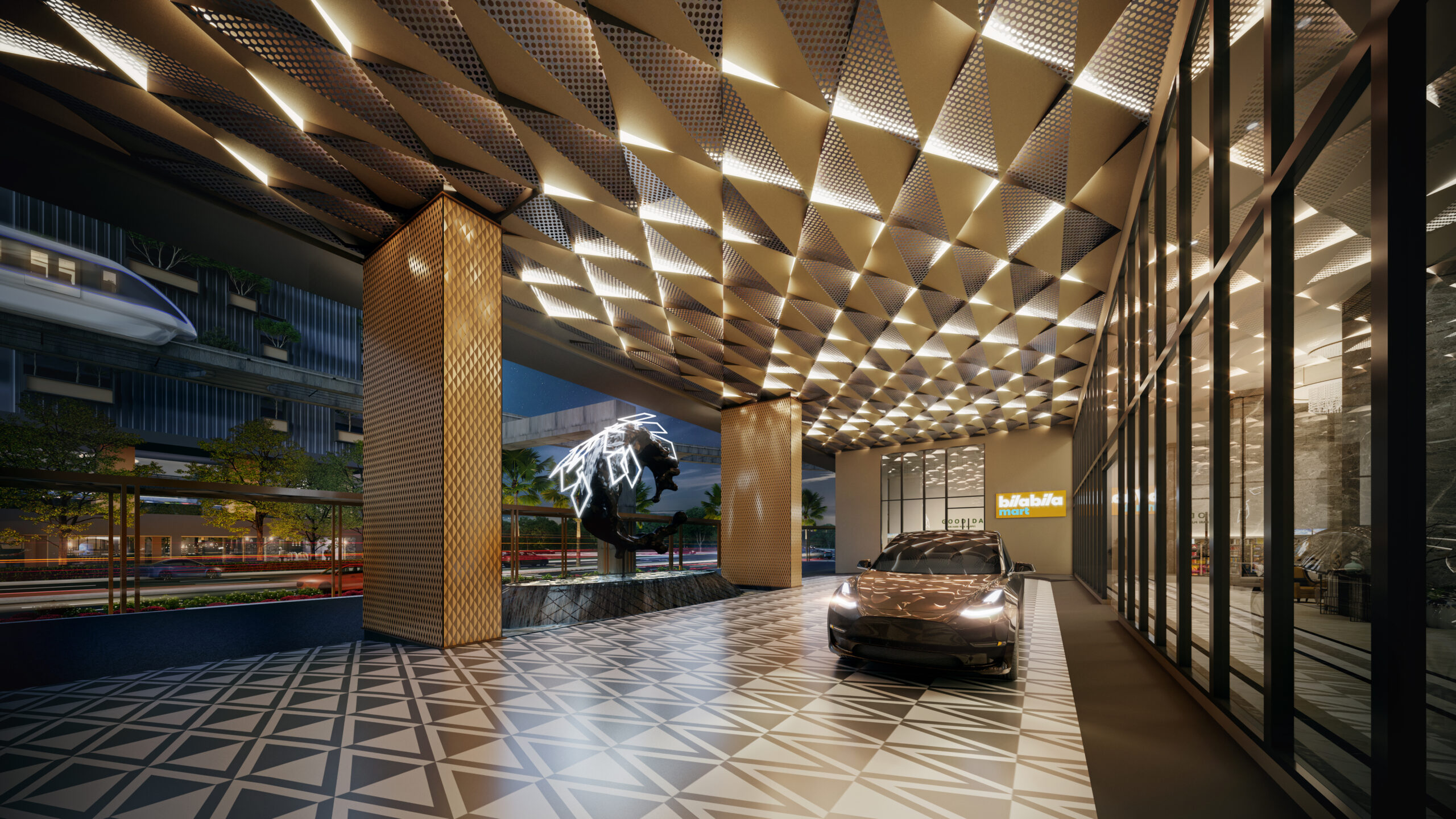 10. Drop-off Lobby